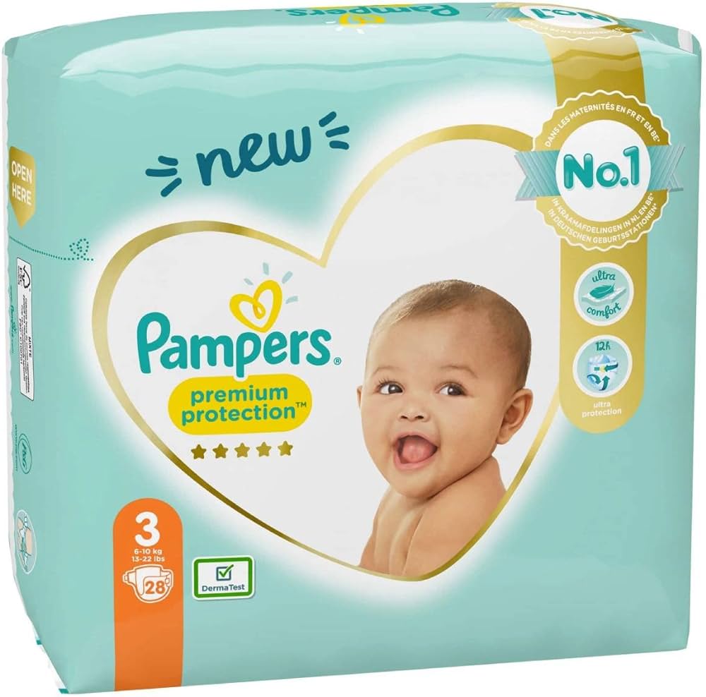 blekitne pampers premium class