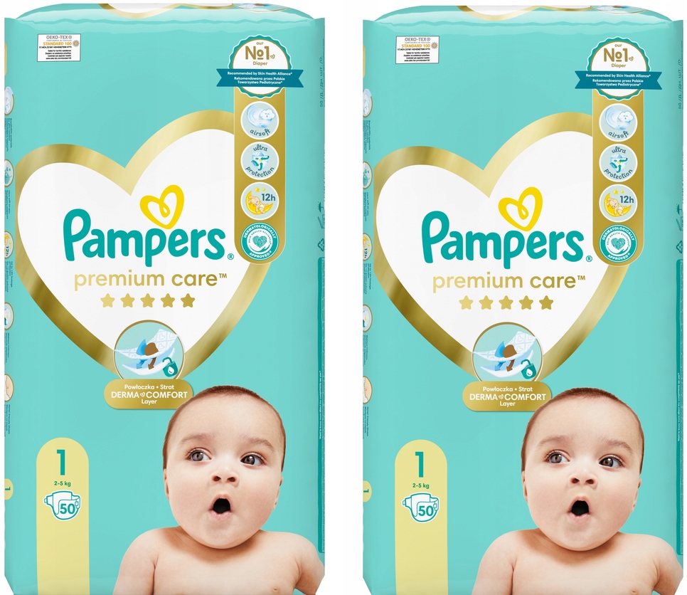 pampers pieluszki premium care 1 2-5 kg