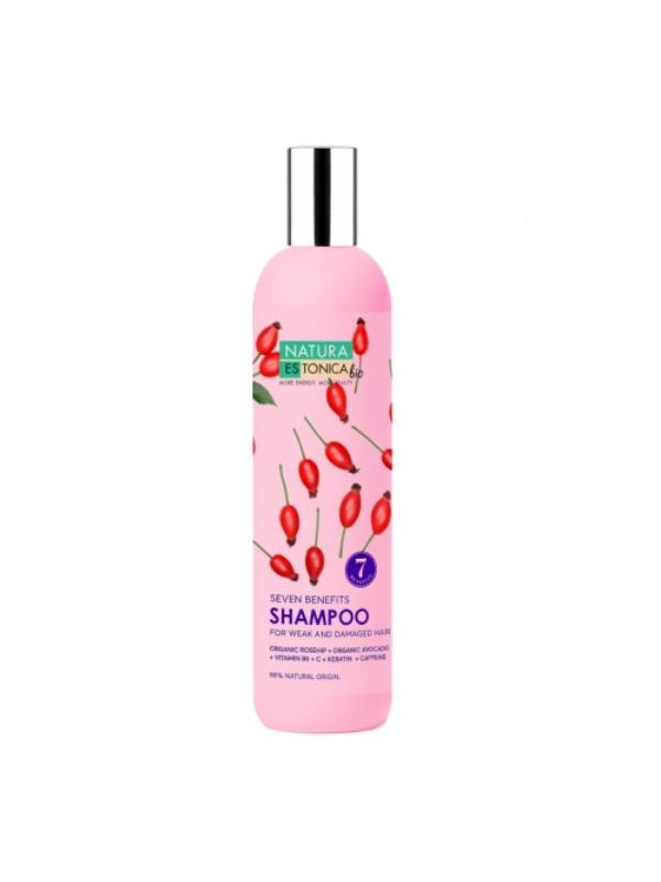 rozowy szampon do wlosow natura