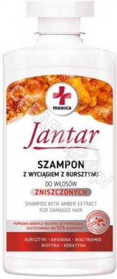 szampon przeciw wypadaniu włosów wizaz jantar