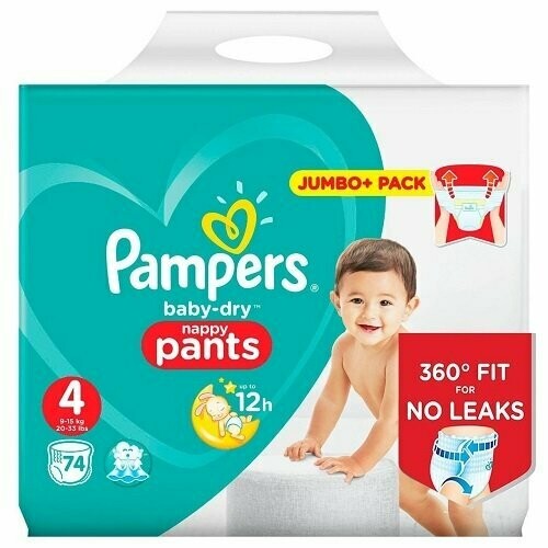 pampers baby dry midi 74