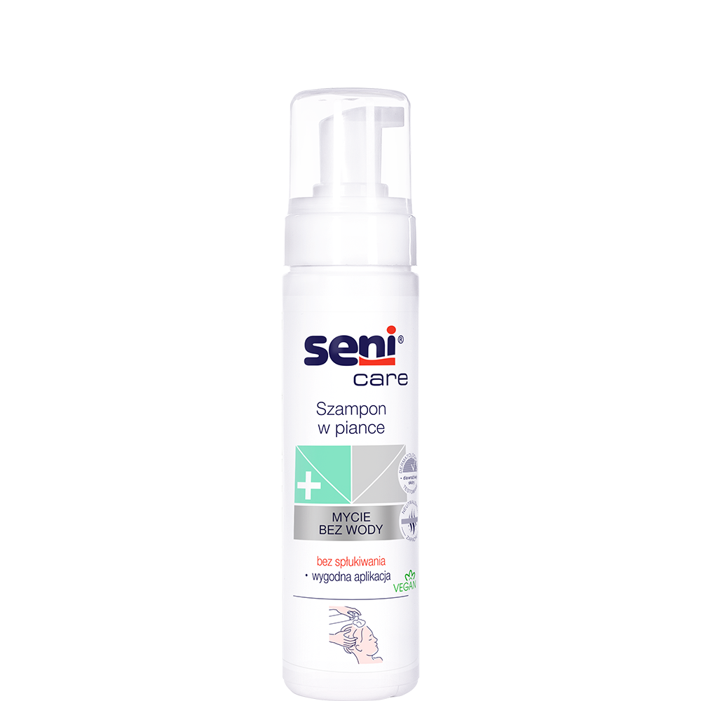 seni care szampon w piance bez spłukiwania 200ml