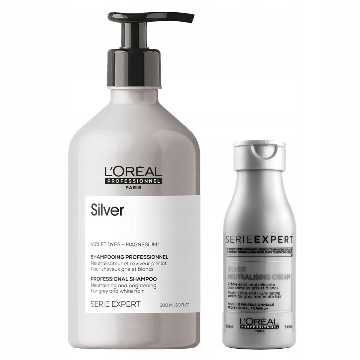 loreal szampon silver