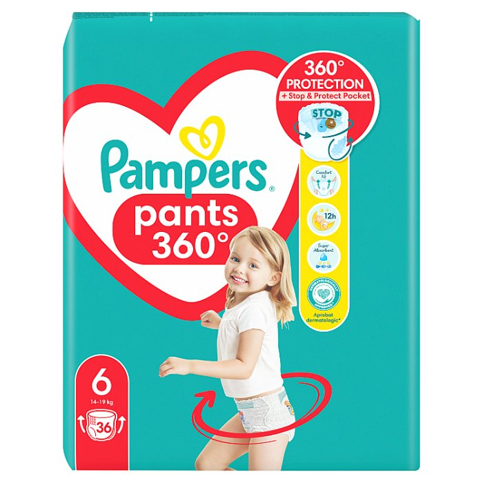 pampers pants 2 sfery suchości