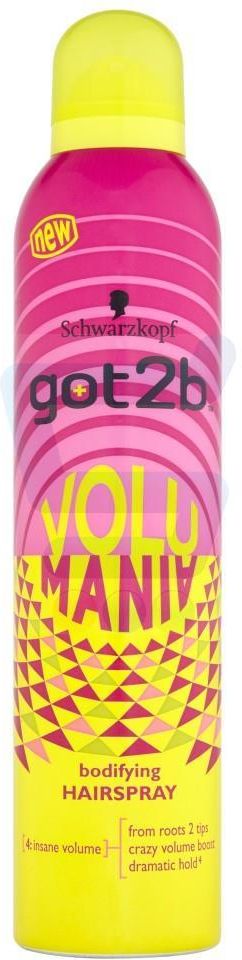 schwarzkopf got2b volumania lakier do włosów force