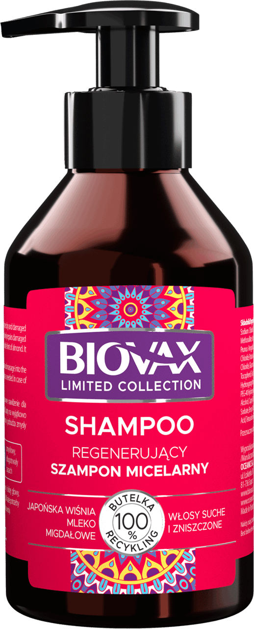 szampon biovax wiśnia