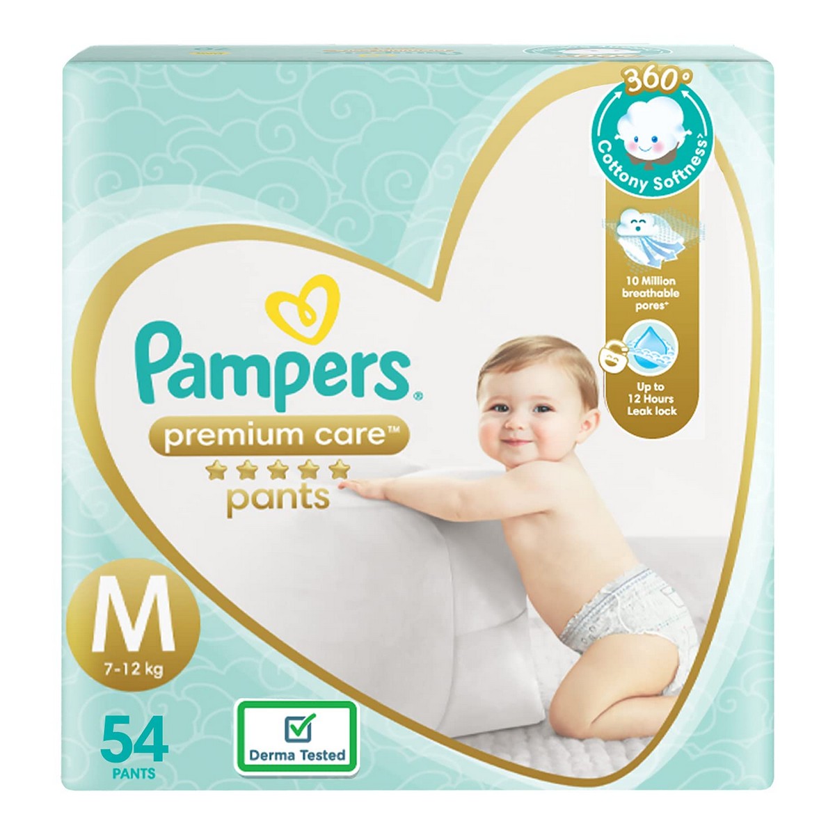 pampers premium care logo