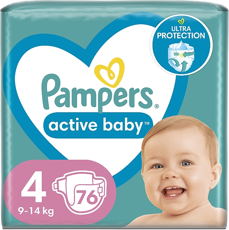 pampers active baby 4