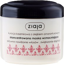 ziaja intensywnie odbudowująca maska do włosów zniszczonych 200ml