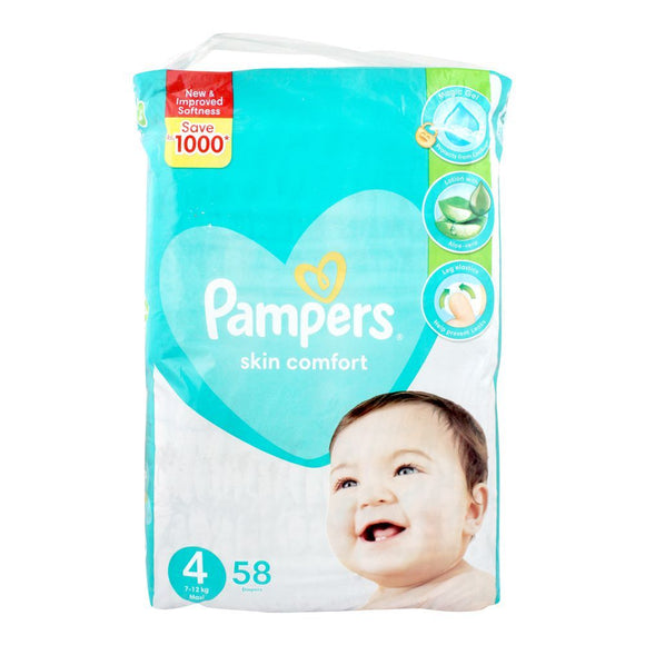 pampers 4 duze paki