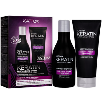 szampon i odżywka po keratynowym prostowaniu 1000ml keratin therapy