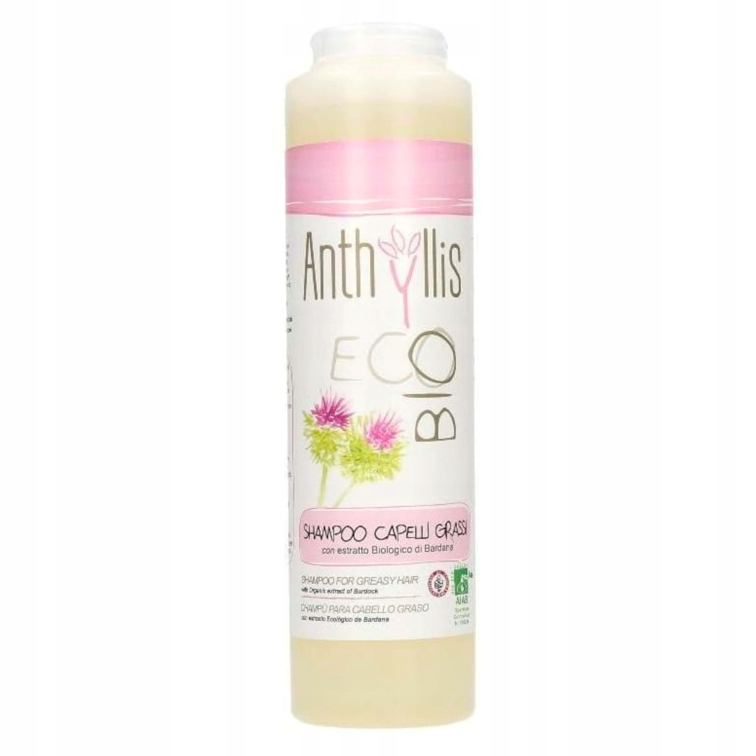 anthyllis szampon do mycia włosów tłustych 250ml