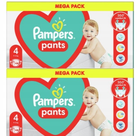 pampers historia reklamy