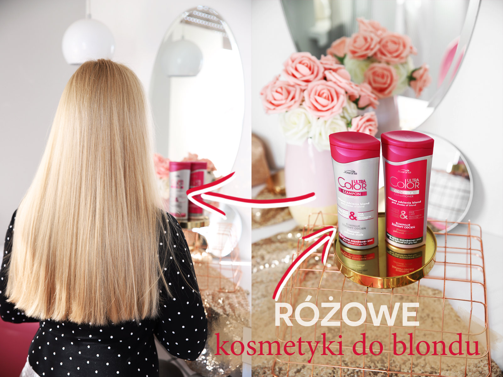 joanna ultra color system szampon do włosów blond efekty