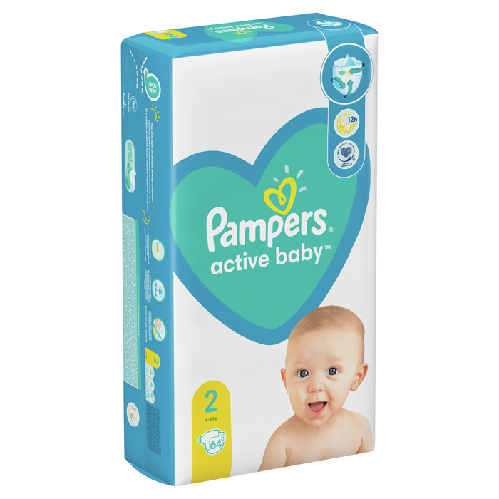 pampers 2 active baby