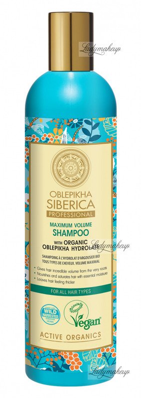 szampon natura siberica volumizing and moisturizing