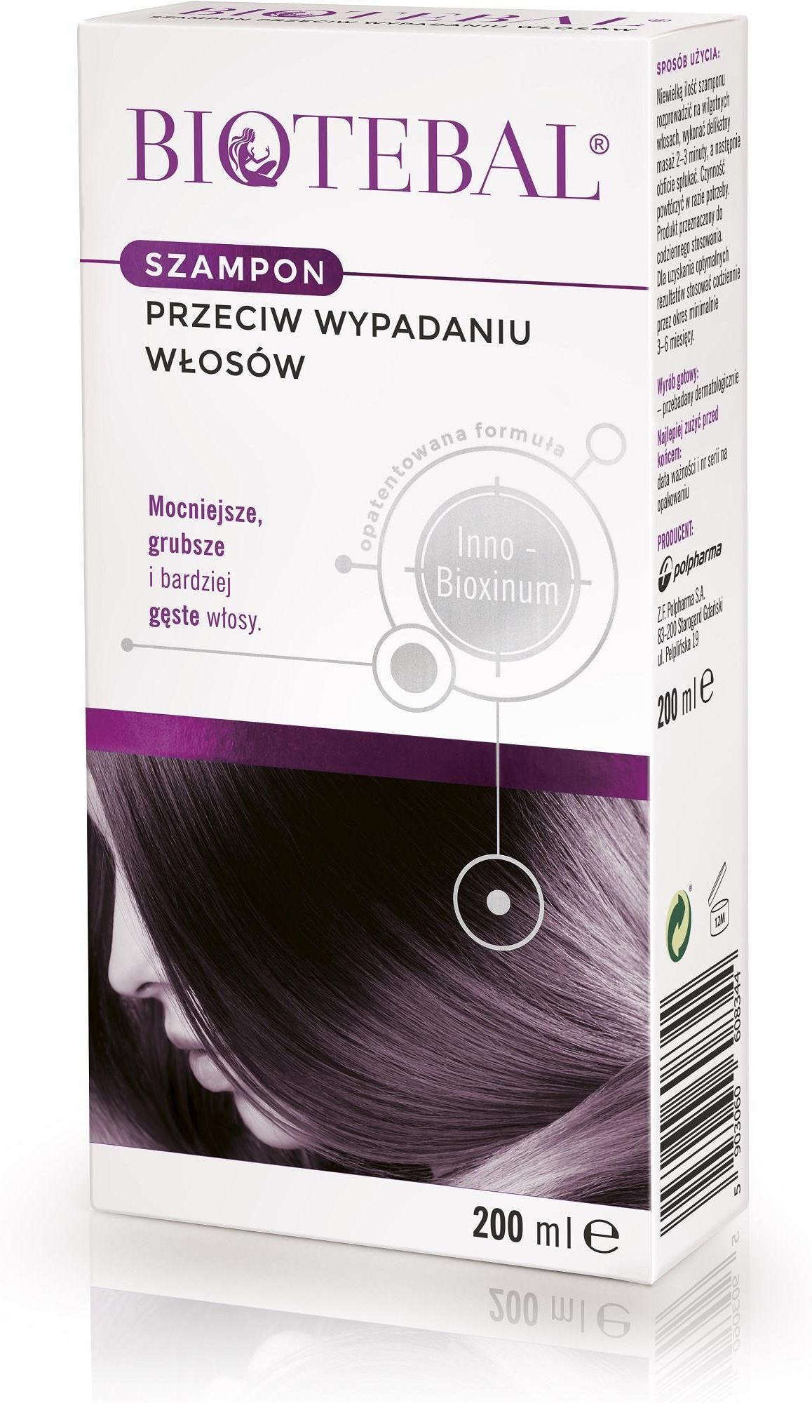 szampon biotebal przeciw wypadaniu włosów