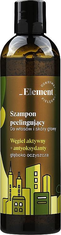 vis plantis element szampon z węglem aktywnym przeciw zanieczyszczeniom