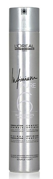 lakier do włosów infinium loreal pure 6