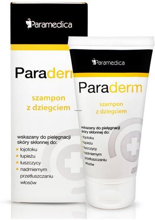 paraderm szampon z dziegciem i octopiroxem