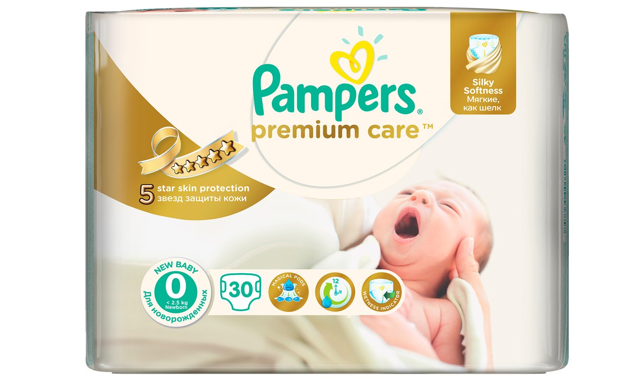 pampers premium care 0 30szt