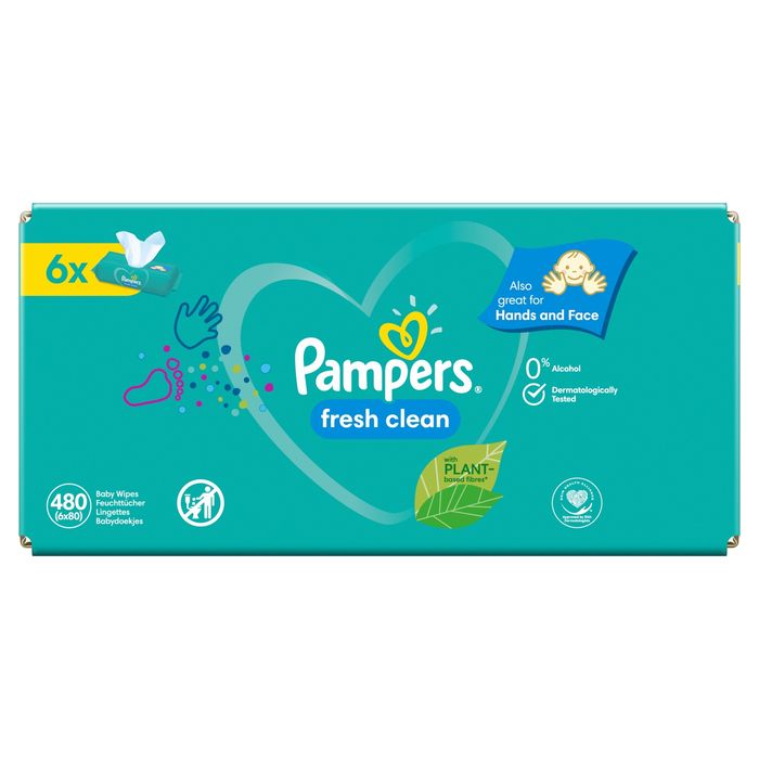 pampers chust pieleg fresh clean