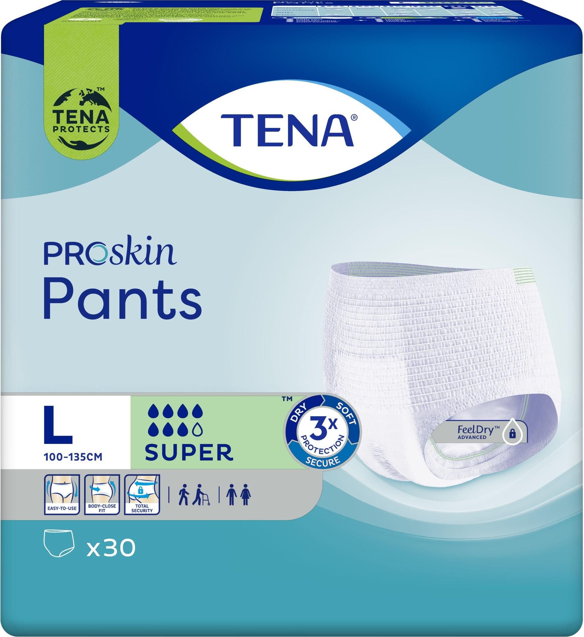 pieluchomajtki tena pants super l