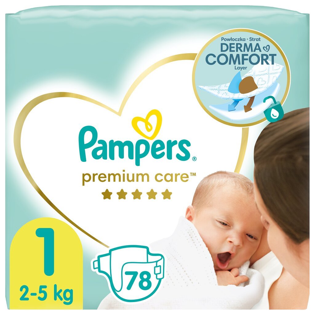 pampers premium 1 cena