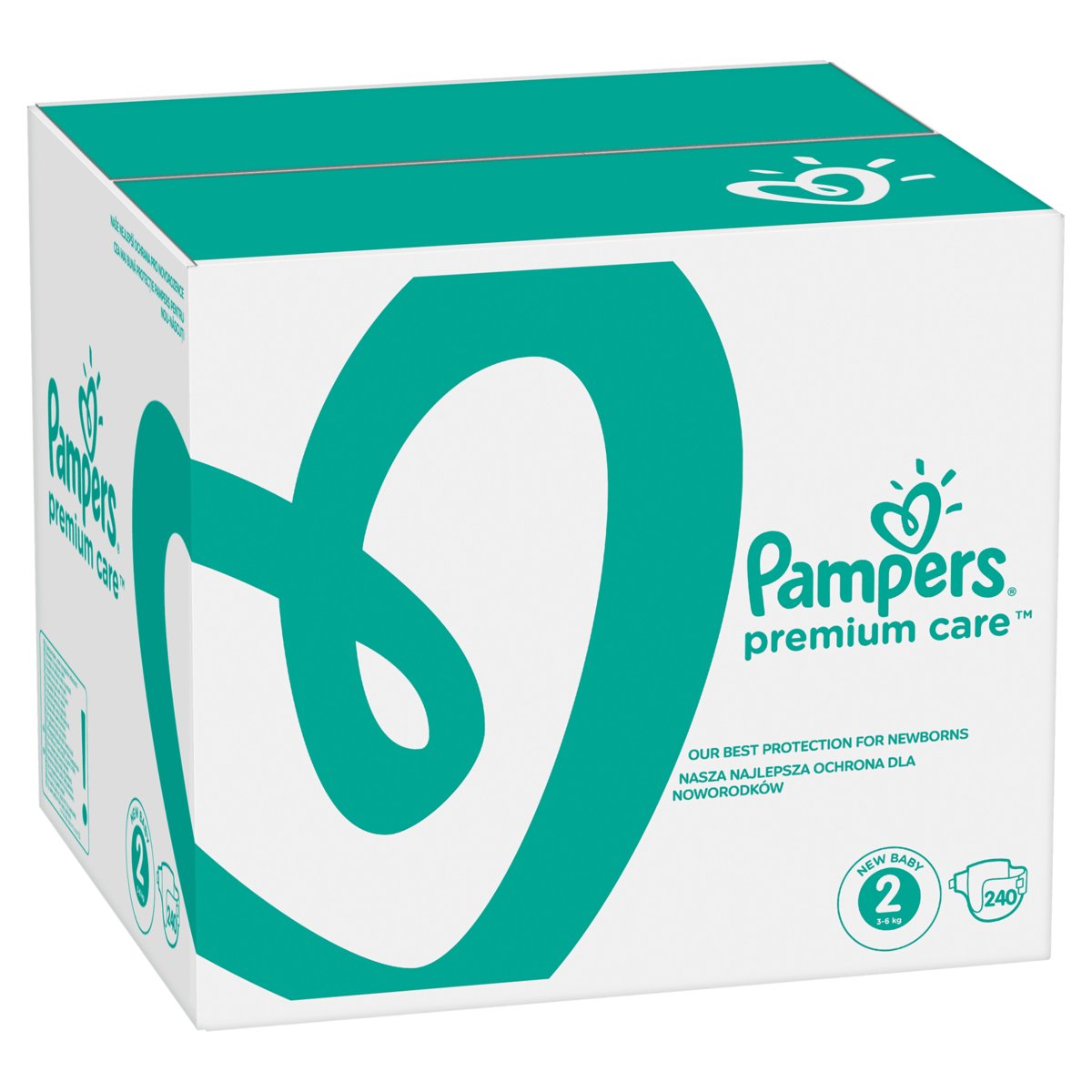 pampers preium care 2 240 sztuk