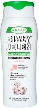 biały jeleń szampon hipoalergiczny z bawełną opinie