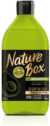 nature box avocado oil 385ml szampon do włosów