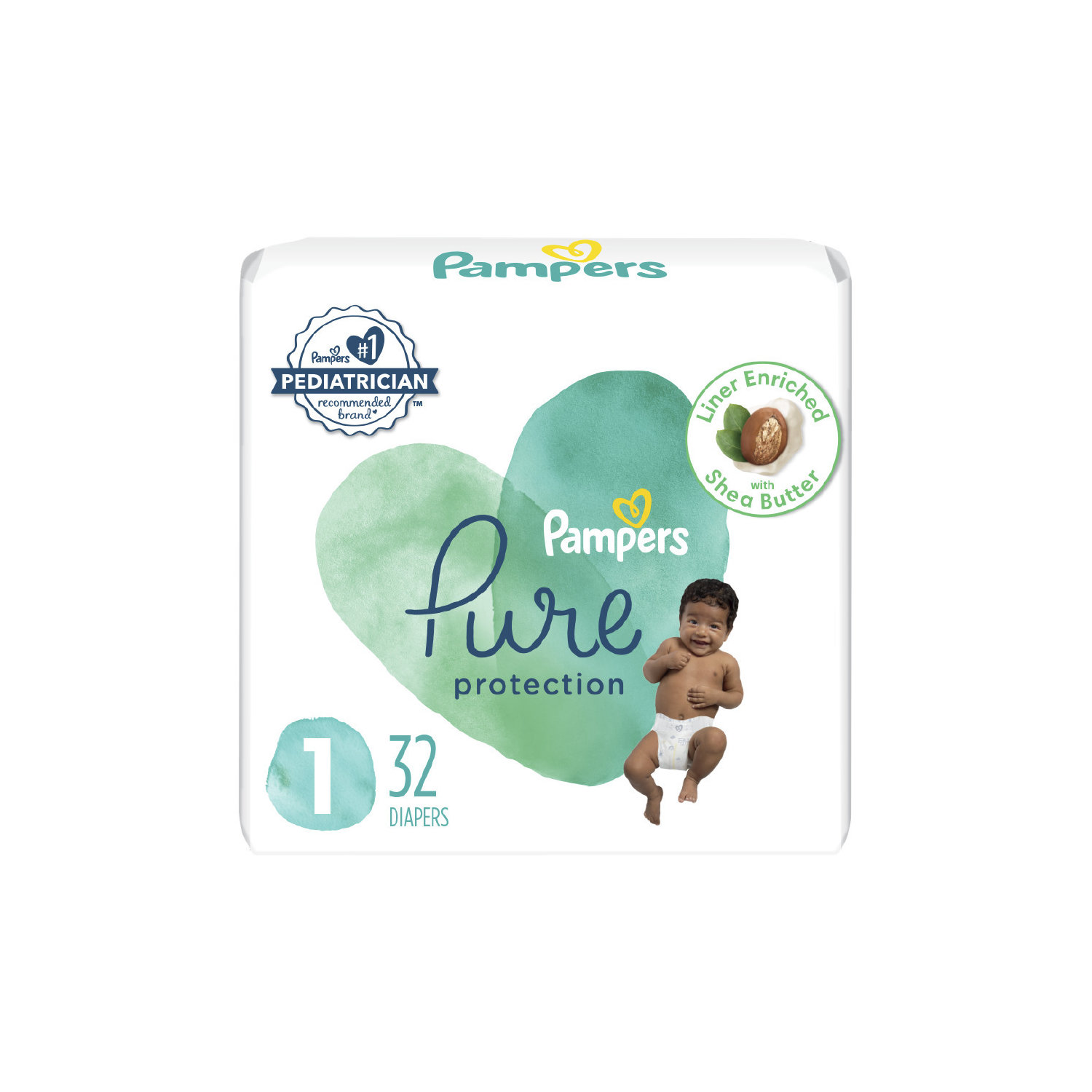 pampers pure protection 132