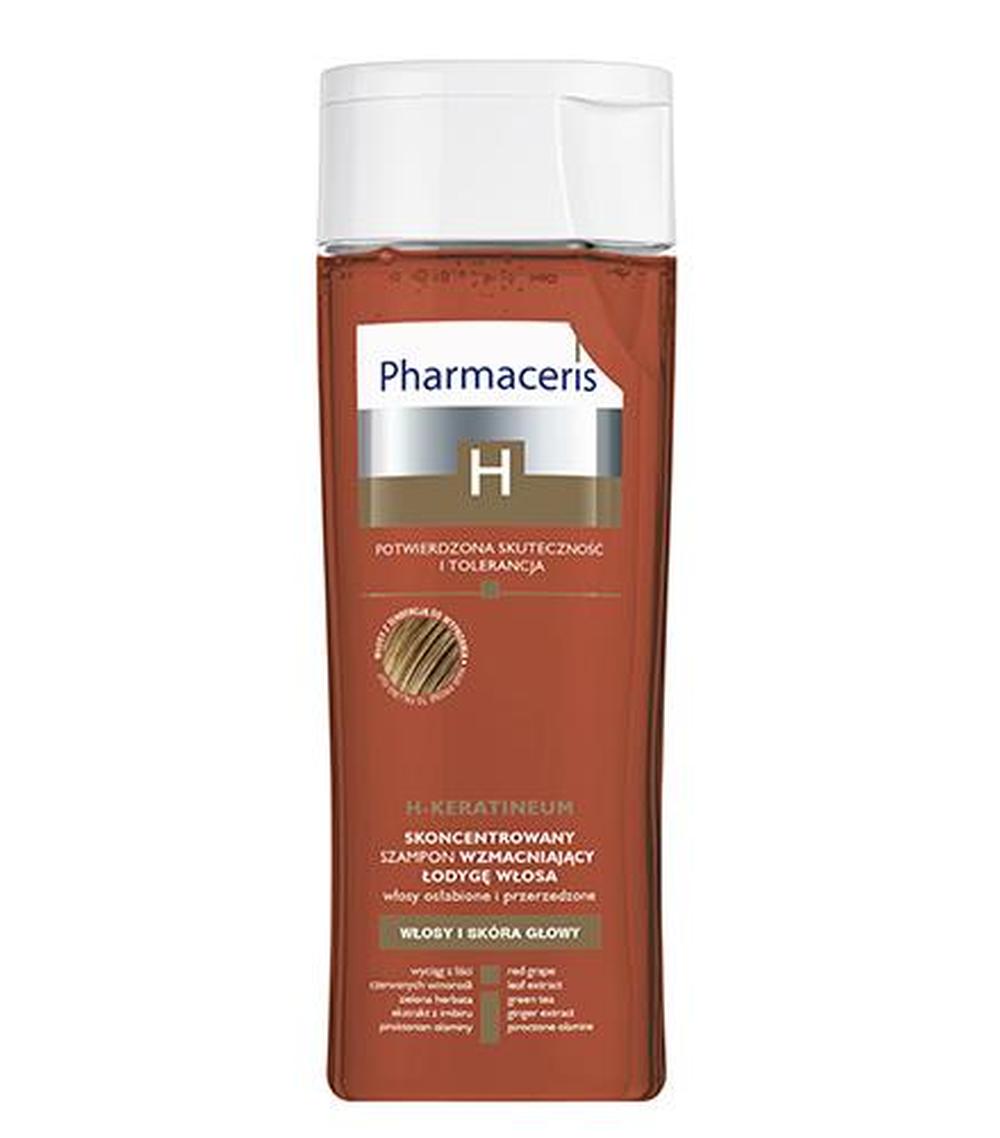 pharmaceris h keratineum szampon wzmacniający włosy osłabione 250 ml