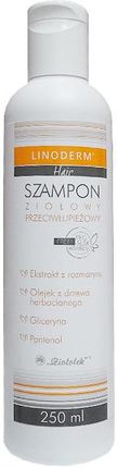 linoderm hair szampon ziołowy przeciwłupieżowy 250ml ceneo