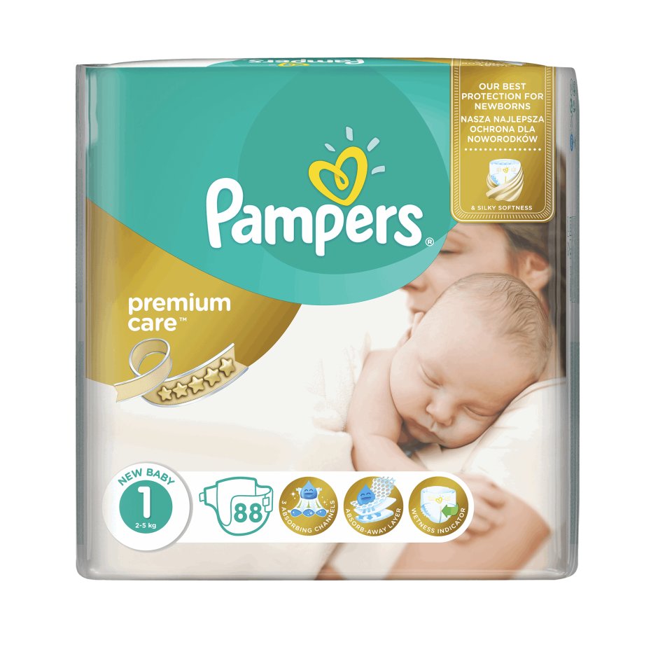 pampersy pampers 1 allegro