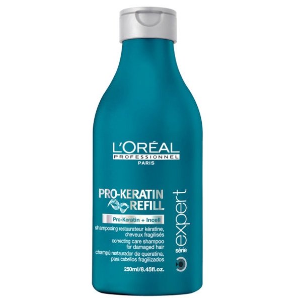 loreal pro keratin refill szampon opinie