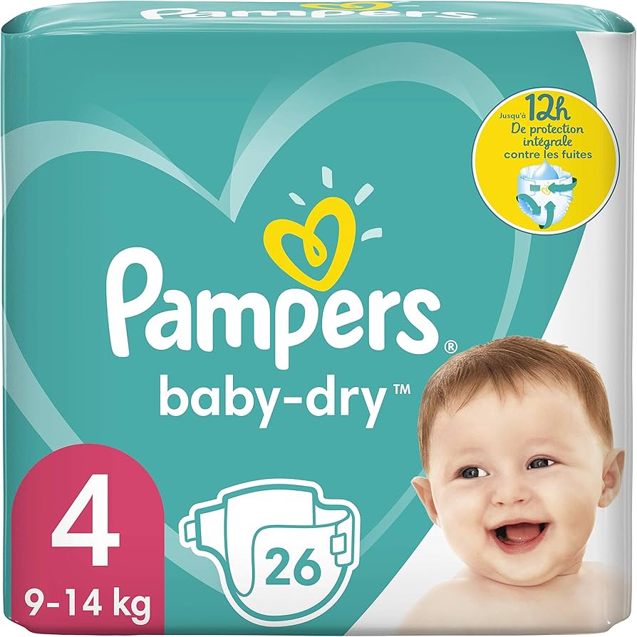 pampers baby dry rozmiar 4