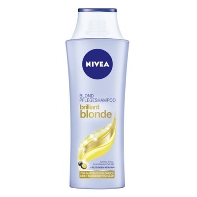 nivea brilliant blonde szampon do włosów blond