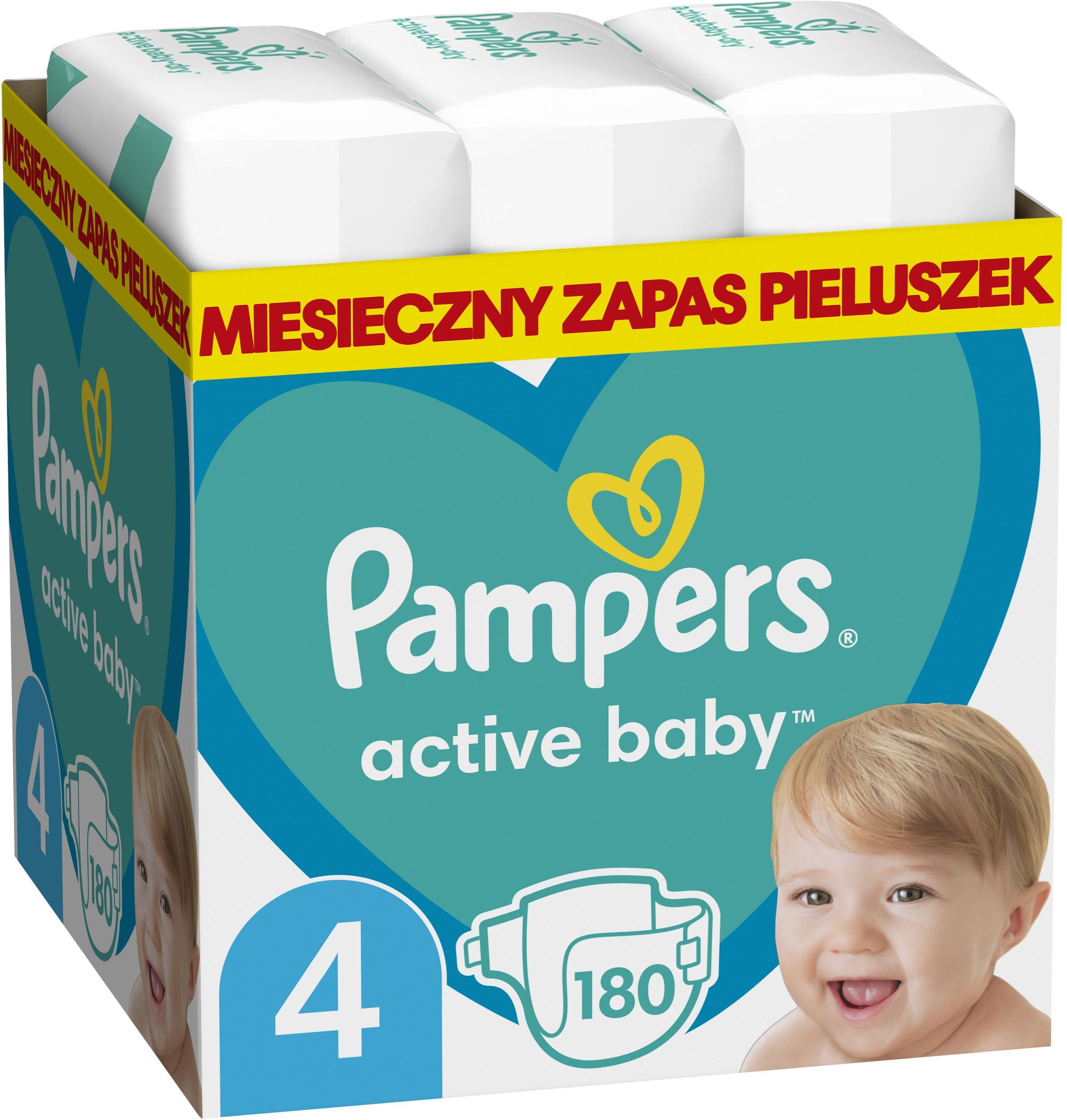 pampers 4 active baby dry ceneo