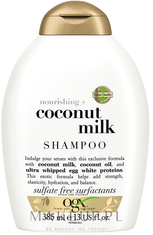 kokosowy szampon do włosów
