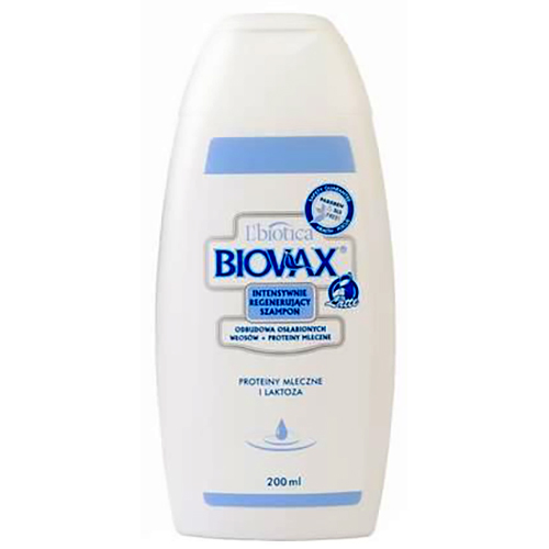 szampon biovax z proteinami mlecznymi