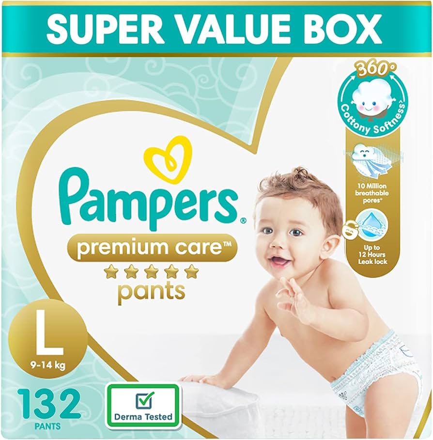 premium care pants pampers