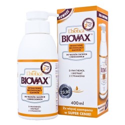 szampon biovax z cynamonem