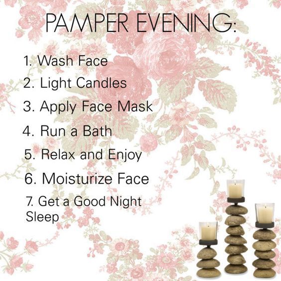 pamper evening