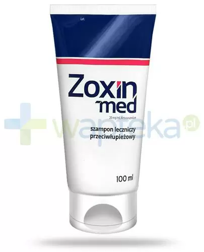 zoxin-med 20 mg ml szampon leczniczy przeciwłupieżowy 100ml