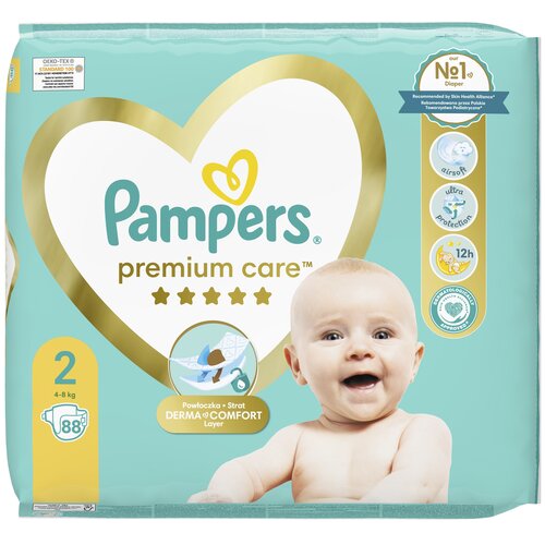 pampers premium care 88 sztuk