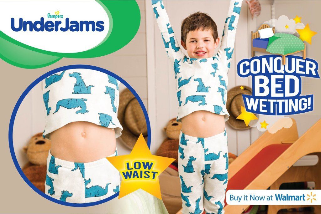 pampers under james bedwetting