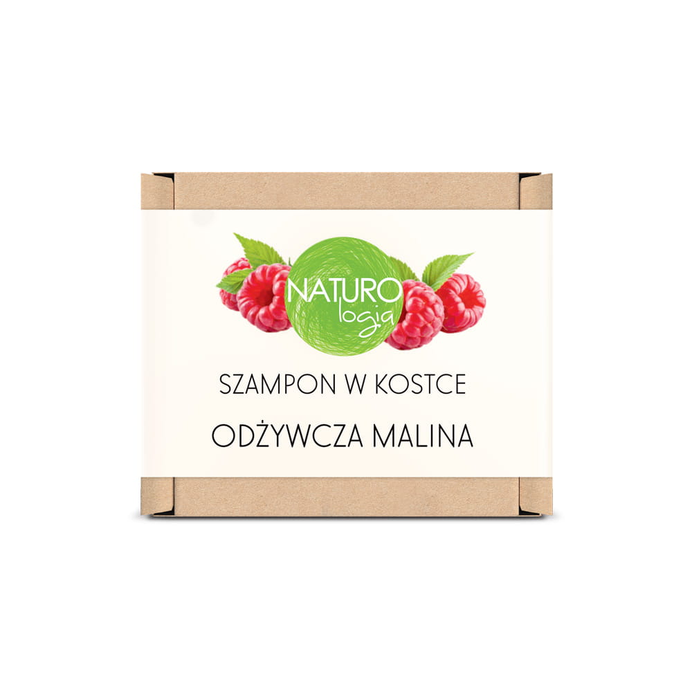 szampon w kostce odżywcza malina naturologia