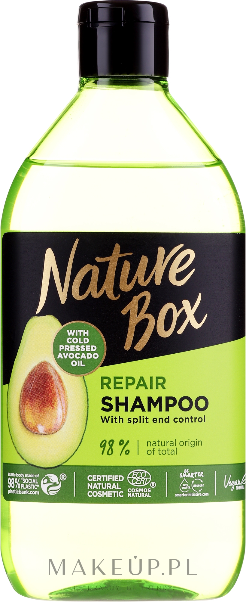 nature box avocado oil 385ml szampon do włosów