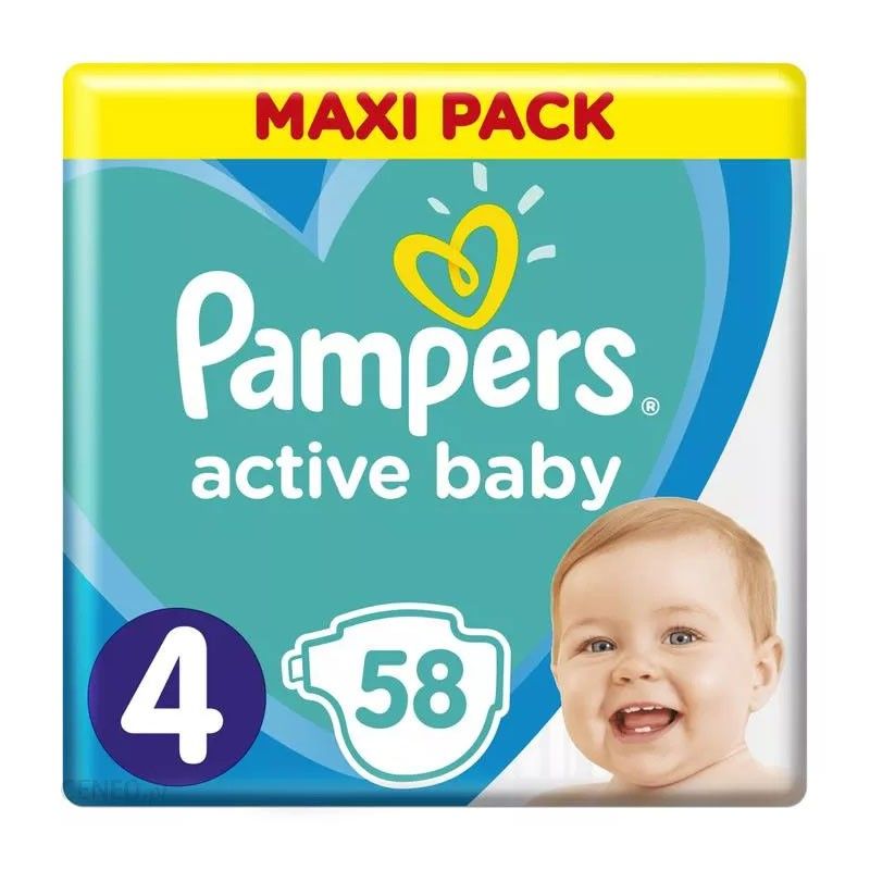 happy 4 pieluchy pampers